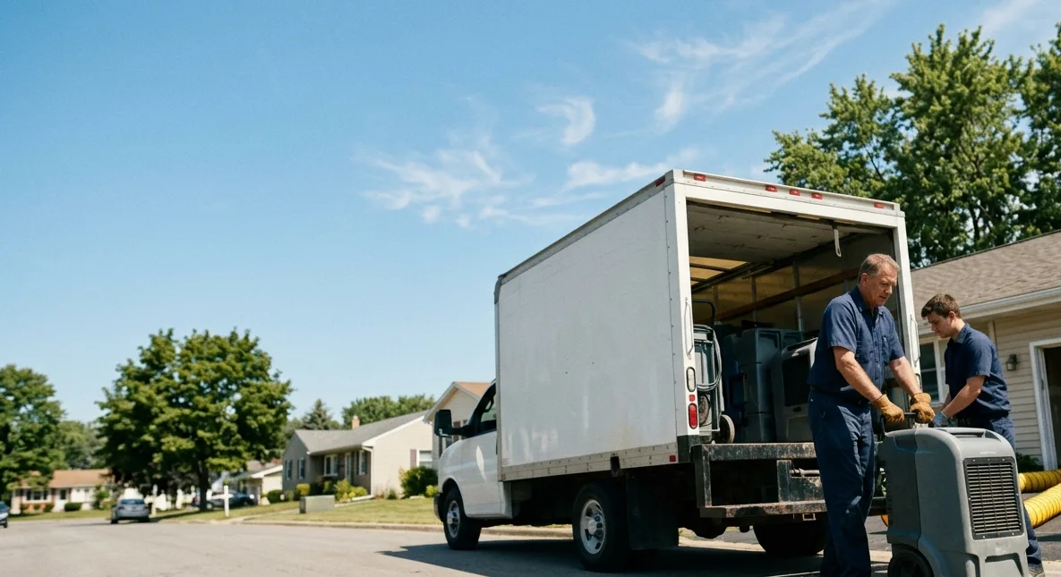 Water Damage Cleanup in Alsip, IL near me